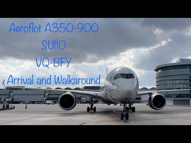 Thumbnail for Airbus A350-900, arrival, walkaround and cockpit, Miami International Airport MIA/KMIA