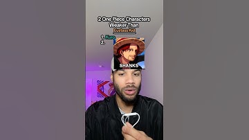 2 One Piece Characters WEAKER Than… 🔥🤖 #anime #onepiece #luffy #zoro #shorts