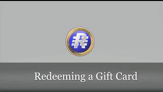 Redeeming a Gift Card in RetailEdge