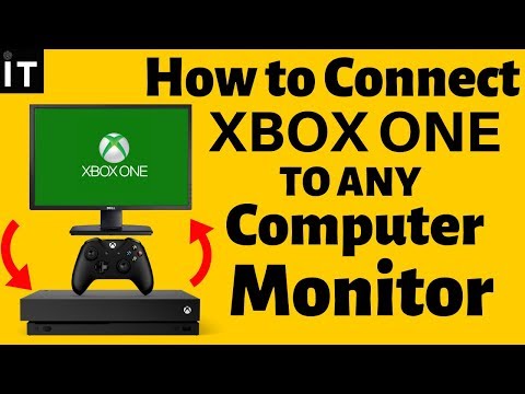 How To Connect Xbox One To Pc Monitor Youtube