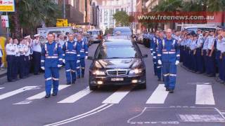 Funeral service for NSW Paramedic "Mick Wilson" concluded with over a thousand attendees PT1