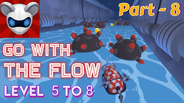 Go With The Flow Level 5 to 8, Part - 8 | MouseBot | Wow Romi