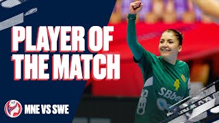 Player of the Match | Jovanka Radicevic | MNE vs SWE | Main Round | Women's EHF EURO 2020