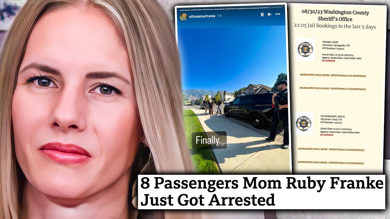 8 Passengers Mom Just Got Arrested (Ruby Franke)
