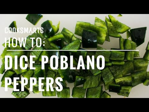 How to Dice Poblano Peppers | by @cooksmarts hqdefault