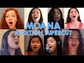 Moana Audition Supercut How Far I'll Go