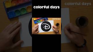 Disney logo painting