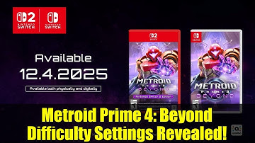 Metroid Prime 4: Beyond Difficulty Settings Revealed! | Casual, Normal, and Hard Modes Explained