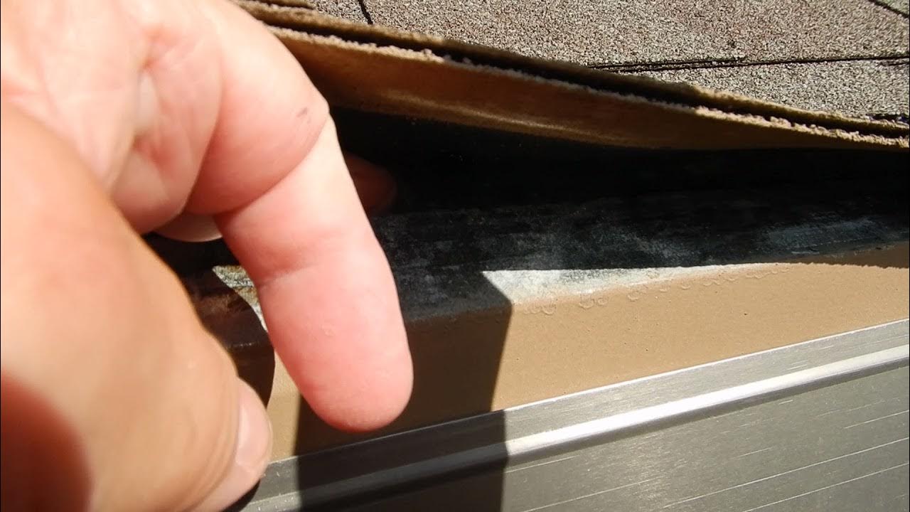 1C. Roof Cover Underlayment Should Go Over Drip Edge. Drip Edge Should Go Over Back Of Rain