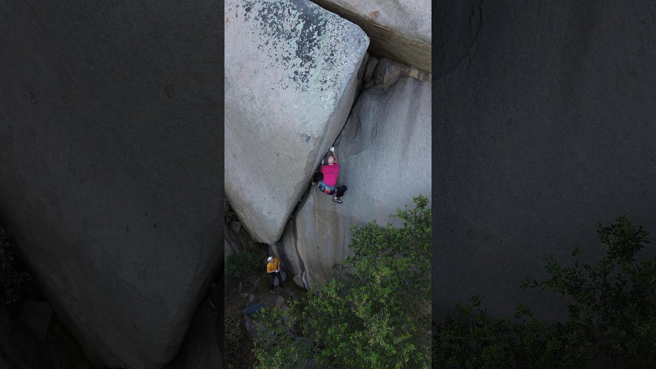 Mount Woodson - Mild Moose (First Ascent)