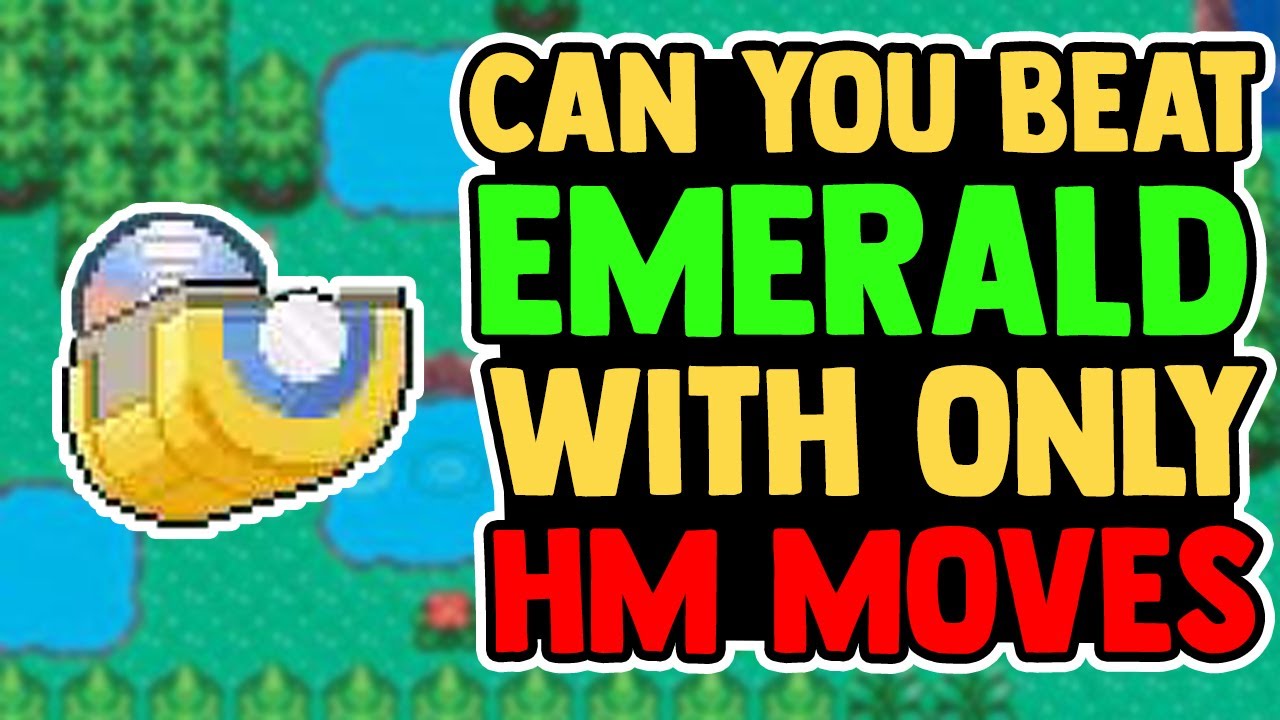 Can You Beat POKEMON EMERALD With ONLY HM MOVES