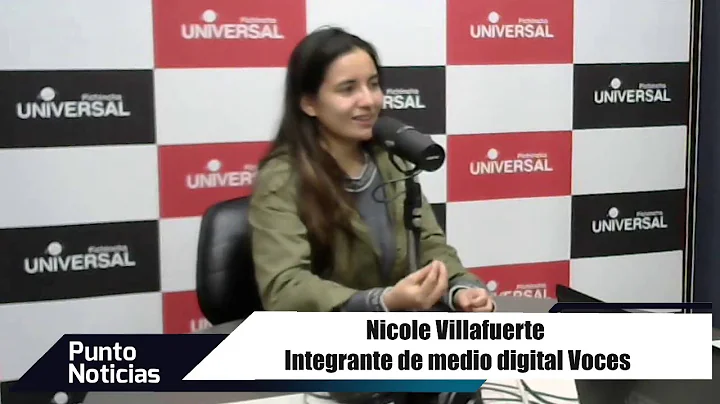 #PuntoNoticias | Nicole Villafuerte - Represin dur...
