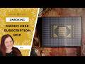SPOILER ALERT | March 2026 Subscription Box UNBOXING Mp3 Song