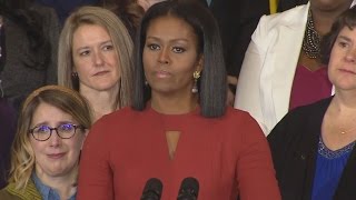 Michelle Obama Gets Emotional As She Delivers Final First Lady Remarks