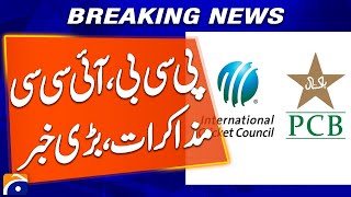 Icc Intensifies Efforts To Arrange Stan Vs India Match - Breaking News - Geo News
