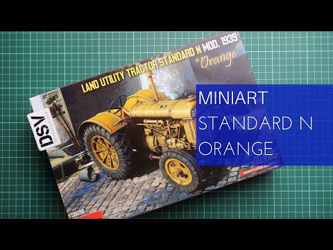 Video: MiniArt 38098 traktor Standard N „Orange“ Mod. 1939 (1/35)