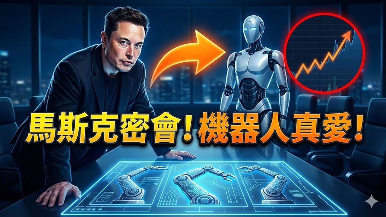 馬斯克深夜密會！不是特斯拉，這3家「人形機器人」核心供應商才是他的真愛！股價剛起步，錯過這波再等100年！#馬斯克 #人形機器人 #科技未來 #特斯拉 #股市投資 #必看資訊
