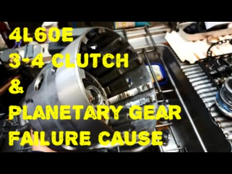 4L60E 3/4 Clutch Failure Cause & Rear Planetary Blown Cause Reason & Repair - Step Cut Input Rings