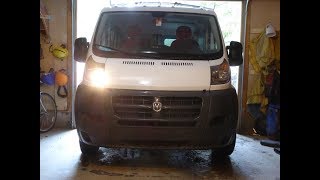 CHANGE A RUNNING LIGHT ON A PROMASTER VAN