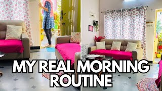 Morning Kitchen and Living Room Routine|Kitchen Upgrade,Cleaning and motivation