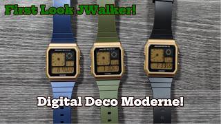 1st Look and Unboxing the JWalker Moderne $50 Retro Digital Watch (3 Colorways!) screenshot 3