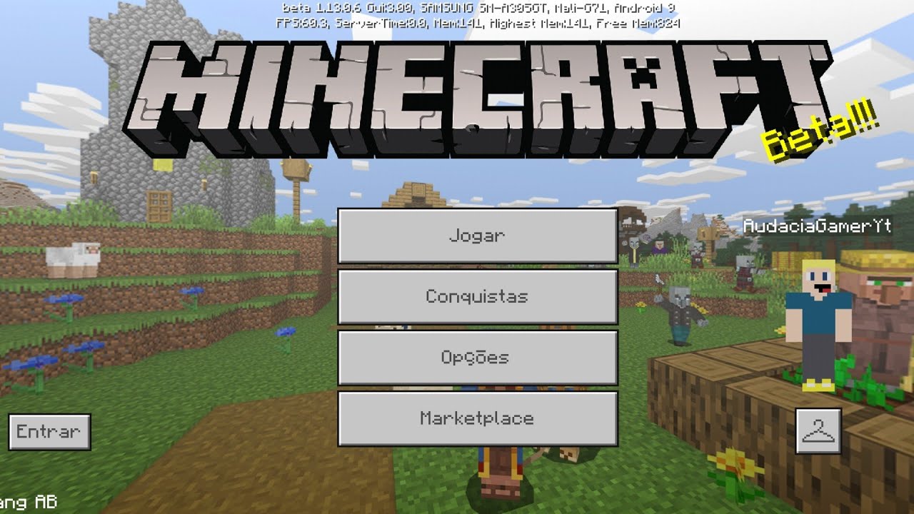 Como baixar a última versão do Minecraft 2021! (1.13.0) - YouTube