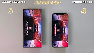 iPhone 12 Pro  vs Samsung Galaxy S24 Ultra | Speedtest & Camera Comparison
