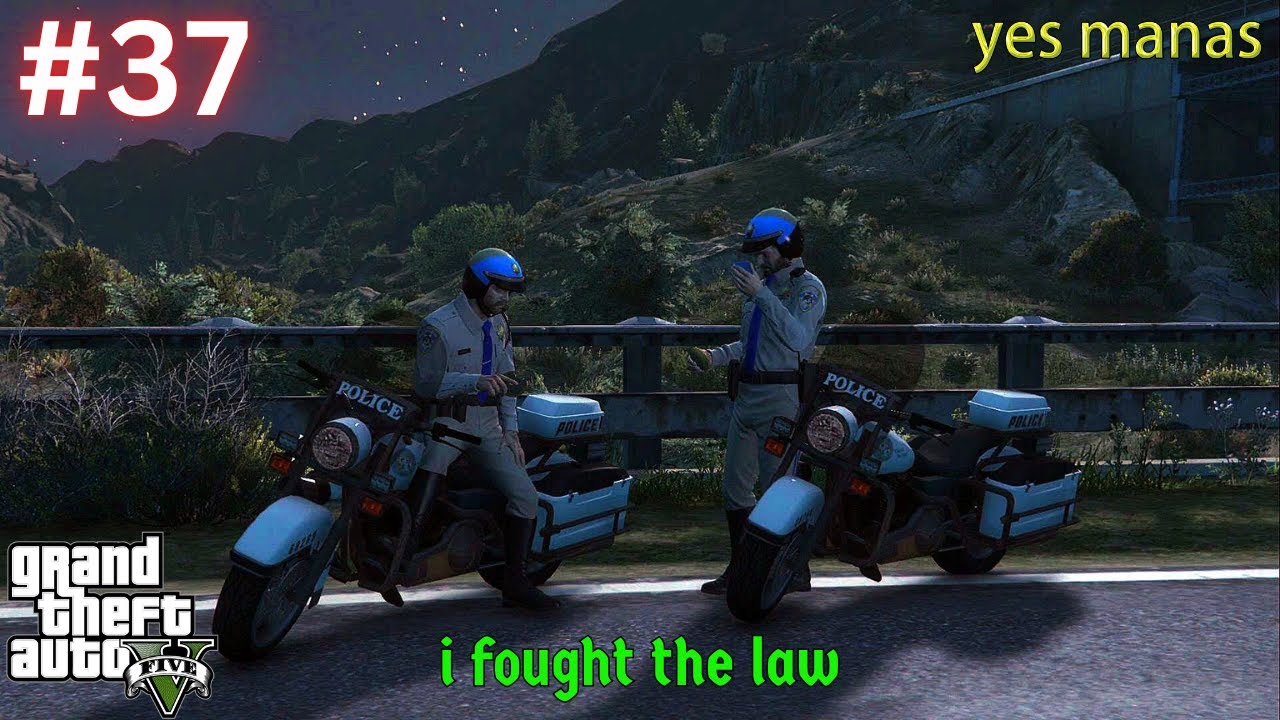 GTA 5 mission #37 i fought the law - YouTube