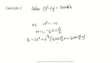 18MATDIP41 : Moduel 3 - Differential Equations Class 3