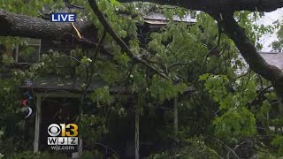 Damage, Road Closures, Flooding Following Heavy Rains