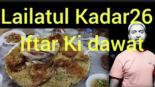 lailatul Kadar26 iftar Ki Dawat masjid me mashallah Alhamdulillah Zain vlogs YouTube channel