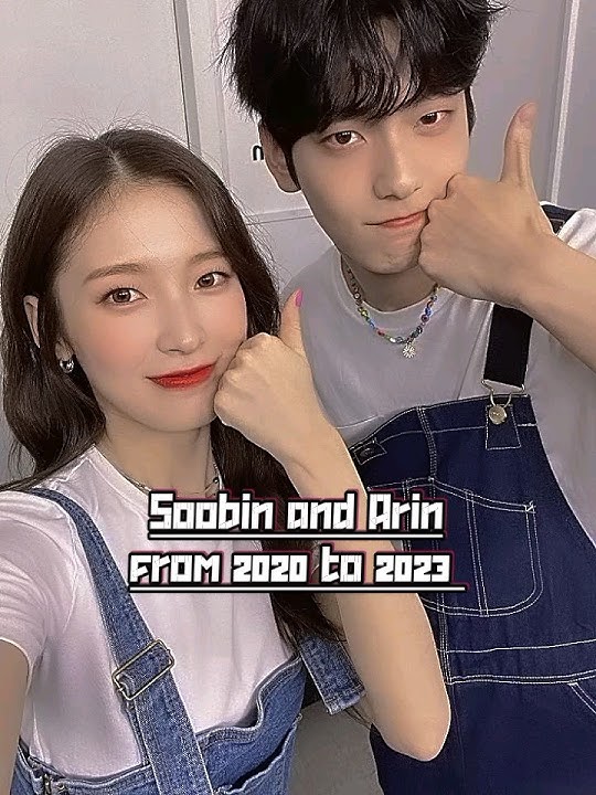 Arin and Soobin are back for the music bank global event #kpop