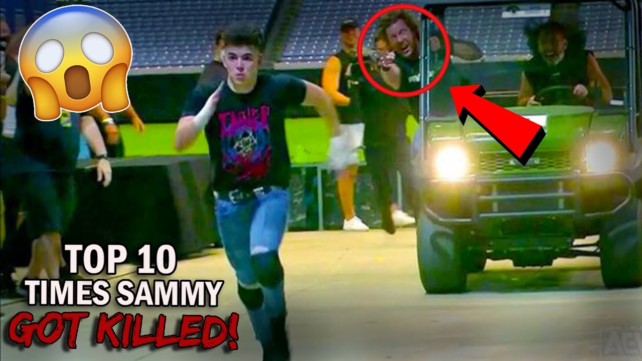 Top 10 Craziest Sammy Guevara Bumps in AEW