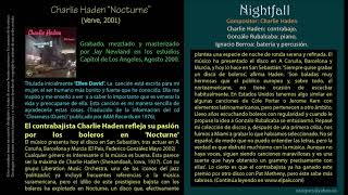 Nightfall (Charlie Haden) - Charlie Haden y Gonzalo Rubalcaba