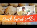 Quick homemade breadrolls - simple and tasty! (Using the magic Flylady timer!)