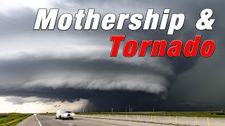 Chasing a Mothership & Tornado producing supercell - Kansas, USA - 23 June 2022