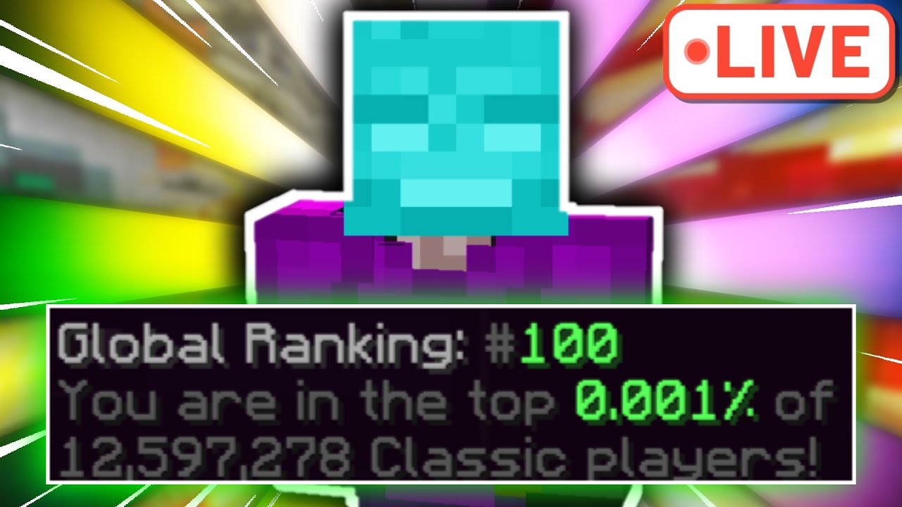 🔴 Streaming Until I'm Top 95 (Level 520) 🔴 Hypixel SkyBlock LIVE