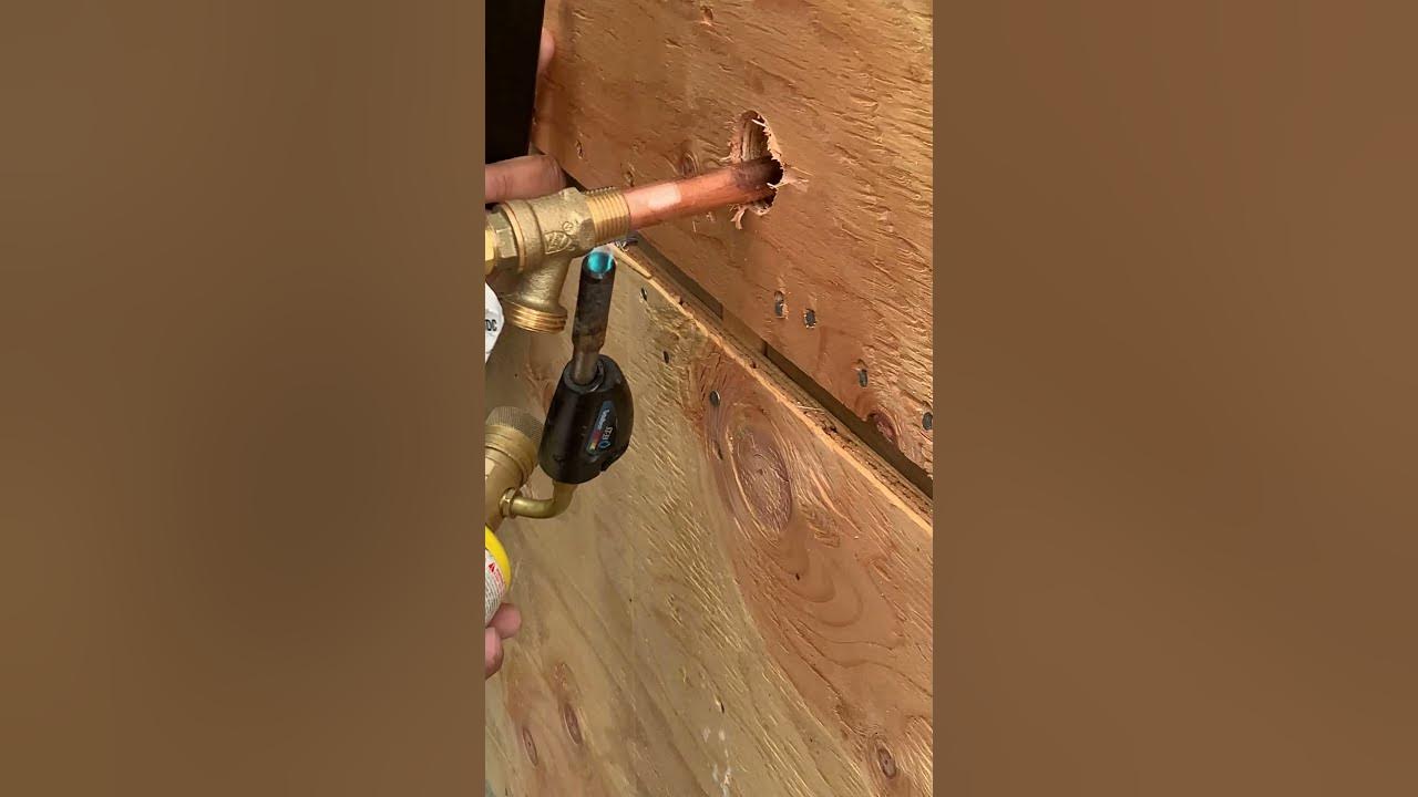 Hose Bib Soldering Shorts YouTube