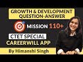 Development Question-Answer | By Himanshi Singh | for CTET, DSSSB, KVS, UP-TET-2019