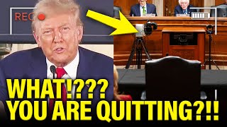 WOW! Trump Pick ABRUPTLY QUITS on HIM before Hearing