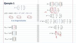 Cuándo Una Matriz Es Diagonalizable?