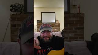 Dirty Grunge With A Broken Acoustic Guitar 