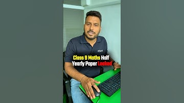 Class 9 Maths Important Questions for Half Yearly Exams 2024 🔥| Maths paper LEAKED #shorts