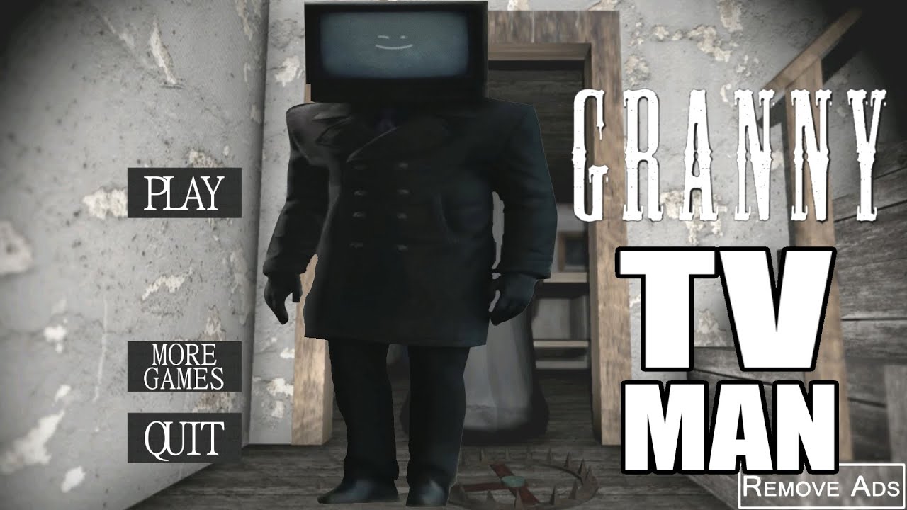 Granny is TV Man from Skibidi Toilet