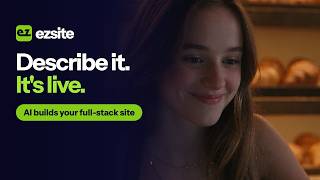 EZsite: Describe your idea, get a live full-stack website | AI Website Builder