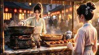 MULTI SUB💥1~4季：厨艺高手穿越古代，绑定美食系统，早市摆摊售卖脆皮炸鸡，定价引来争议。用飘香美味征服食客，小摊一路红火发财 #漫剧 #美食 #穿越 #玄幻 screenshot 1