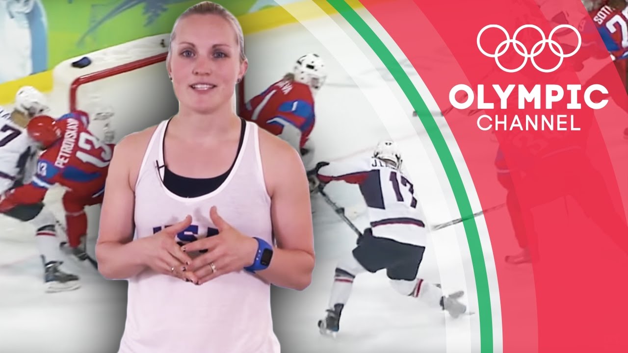 In-Gym Ice Hockey Training with Jocelyne Lamoureux-Davidson | Olympians' Tips