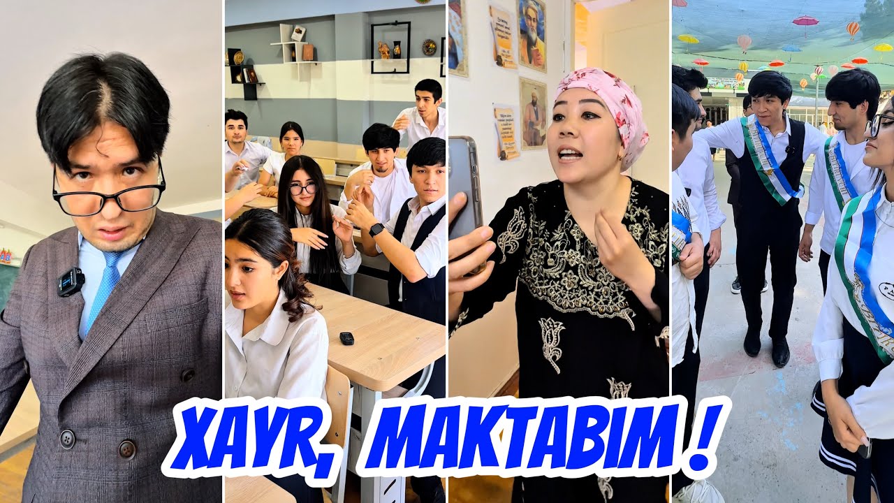 XAYR, MAKTABIM! 🥺