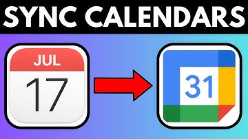 How To Sync Apple Calendar With Google Calendar