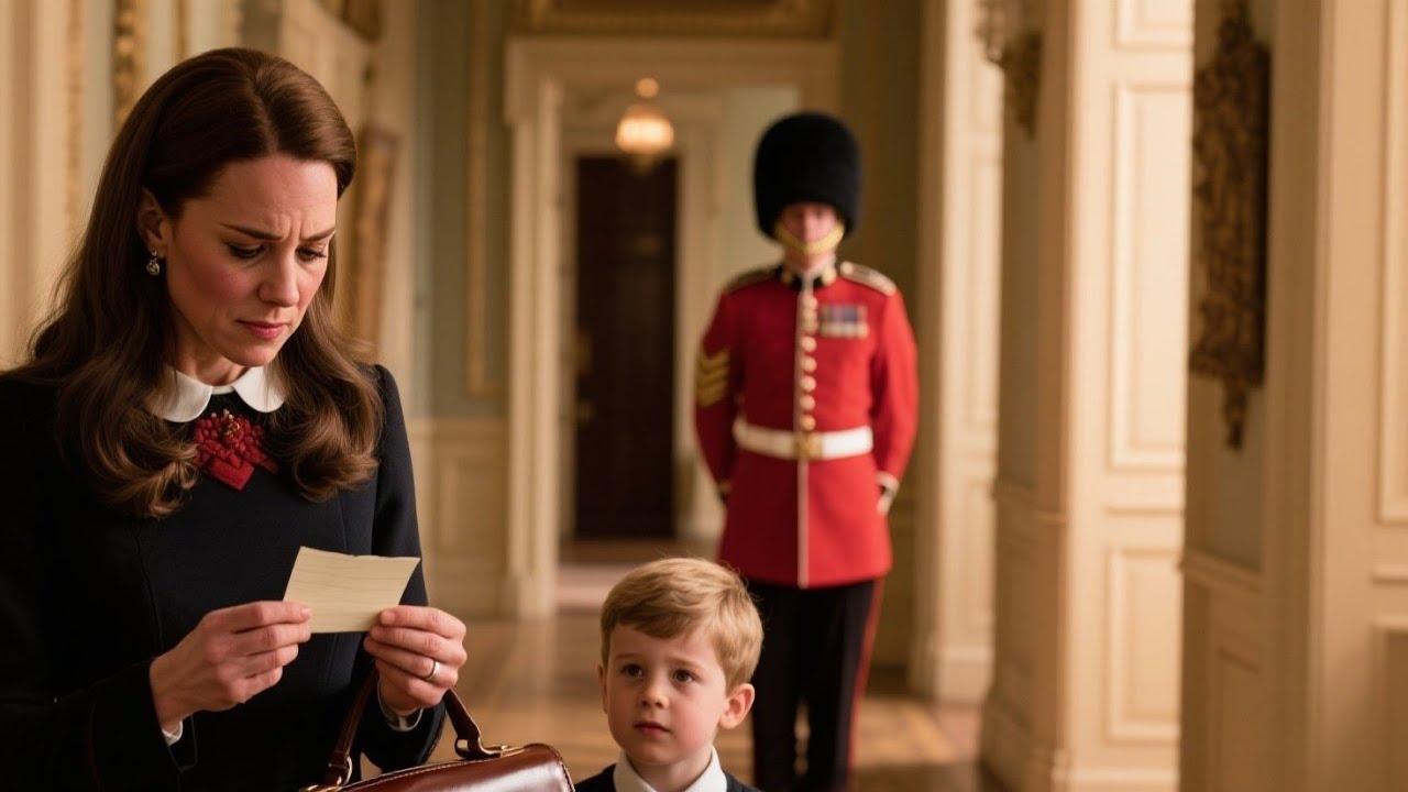 Prince George’s School Bag Held a Secret Note—And It Terrified Kate 👑 | Royal Story